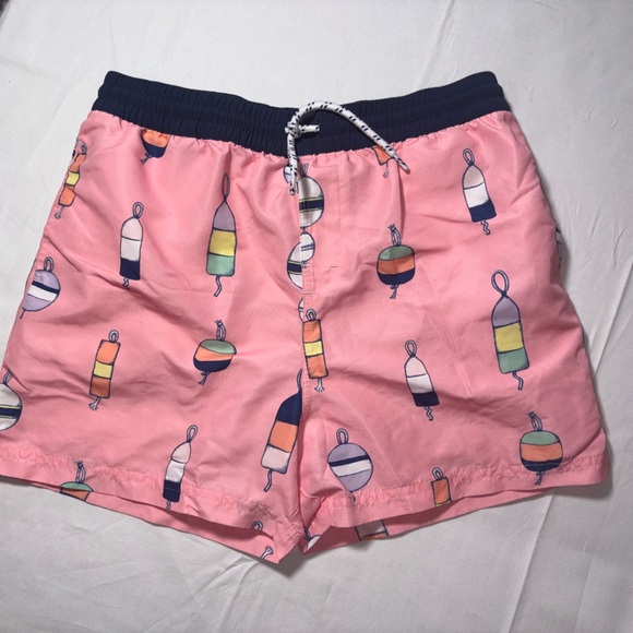 NWOT TBBC Tortola Swim Trunks Winding Bay Buoy Pink Nautical Preppy Boys 14 - Picture 3 of 10